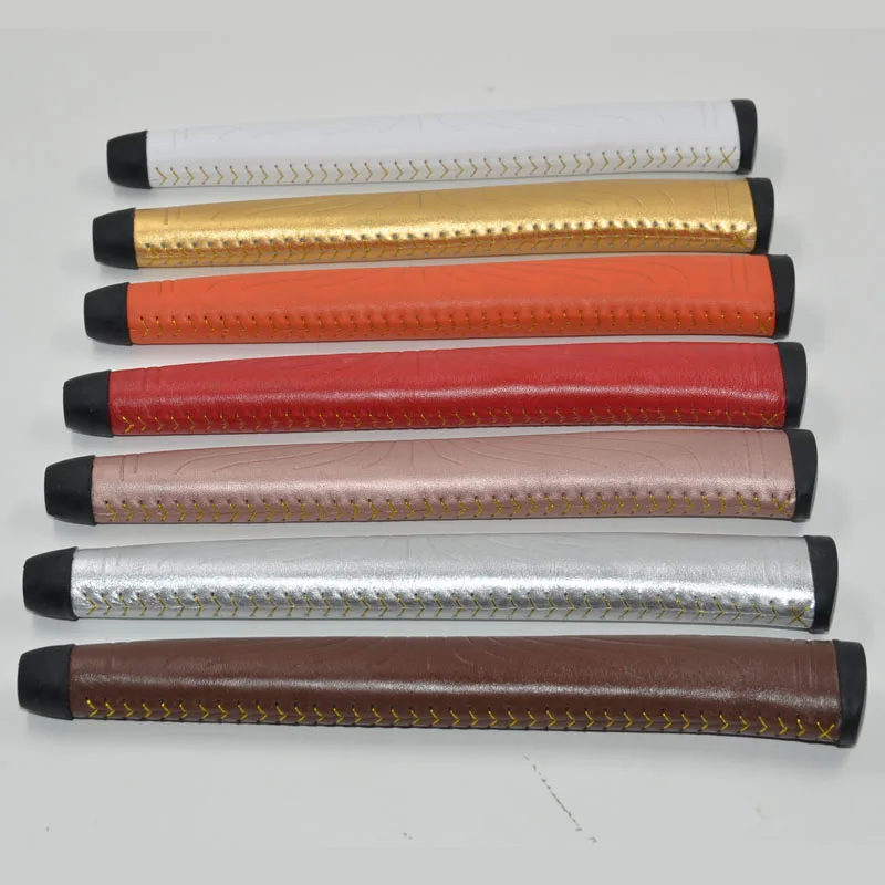 Новинка натуральная кожа клюшка для гольфа среднего размера гольфа|Рукоятки