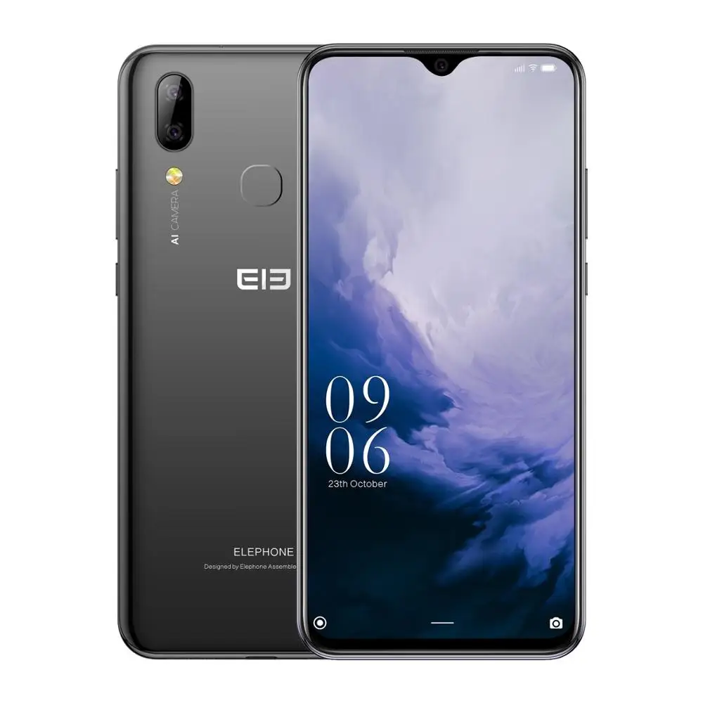 Elephone A6 Max 4G Смартфон Android 9 0 4 Гб Оперативная память 64 Встроенная MT6762V ядра 20MP