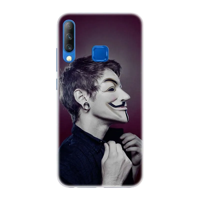ТПУ+ PC чехол s для Tecno Camon 11S CB7/Camon 11 CF7/11 Pro CF8 чехол с рисунком розы волк - Цвет: A45