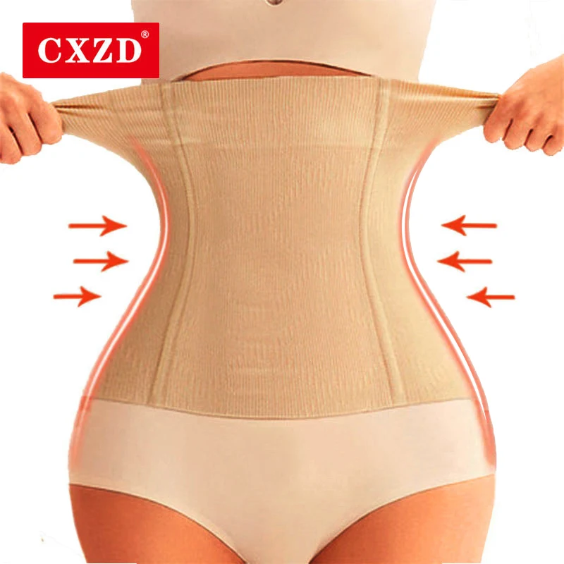 CXZD Women Waist Trainer Shapewear for Weight Loss Tummy Control Body Shaper Breathable Waist Cincher Postpartum Belly Band