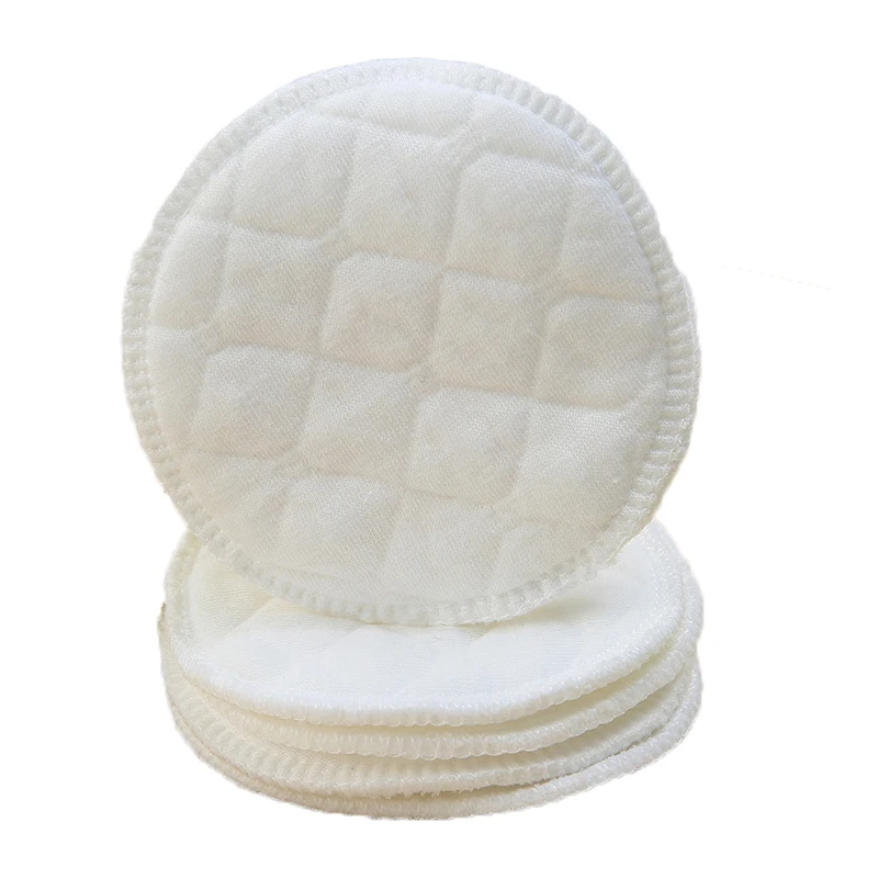 

6pcs 11cm cotton spill pads anti-galactorrhea washable nursing breast pads spill prevention breast pad for mommy breast reusable