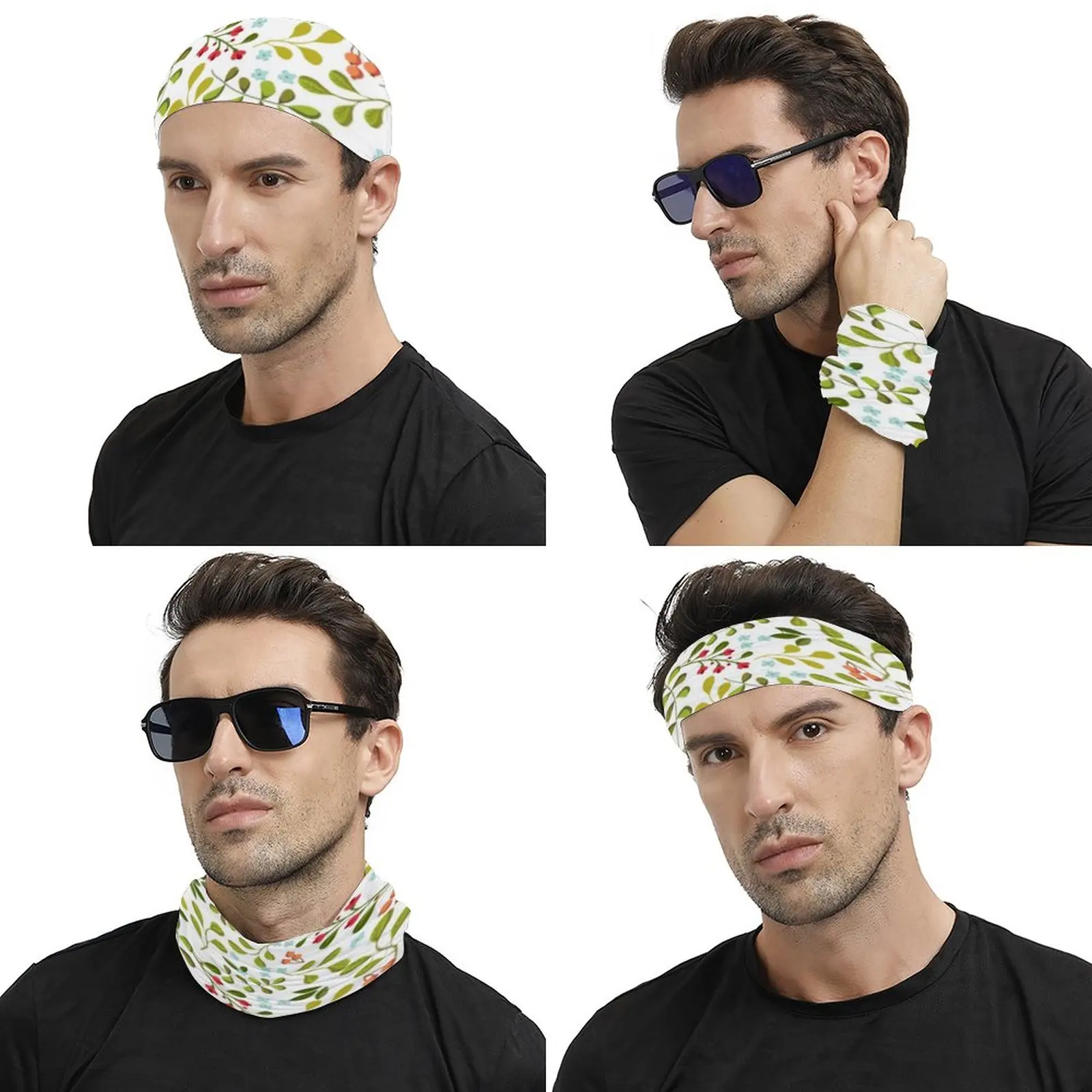 

Bandana Men's and Women's Ever-changing Face Scarf, Kerchief, Scarf, Square Scarf, Cross Headscarf, Hair Tie, Headdress