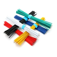 50pcs tin plated breadboardpcb solder cable26awg 10cm fly jumper cable1007 26awg tin conductor wires connector wire diy