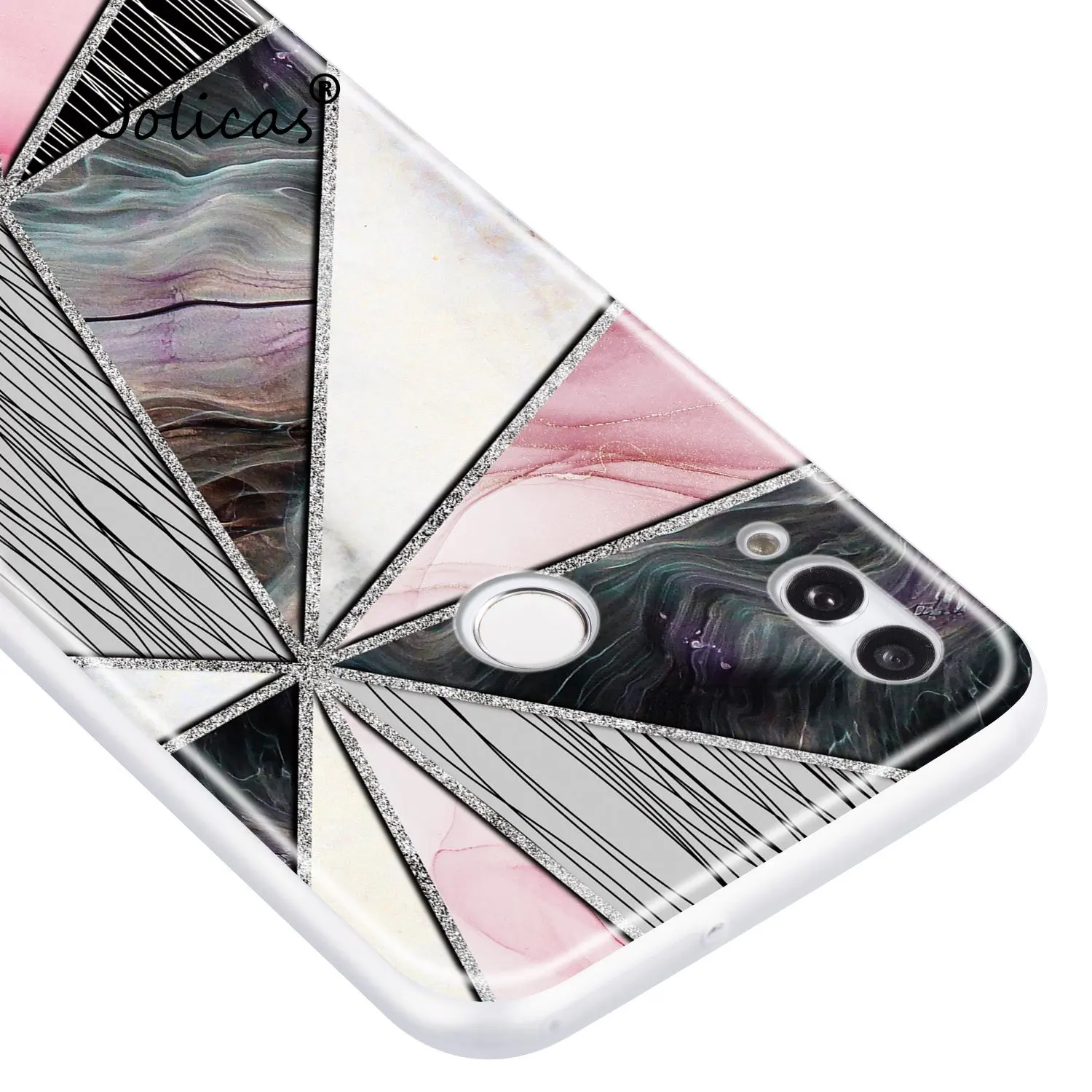 Полупрозрачные чехлы для телефонов etui huawei Honor 10 чехол роскошный мягкий из ТПУ 10i