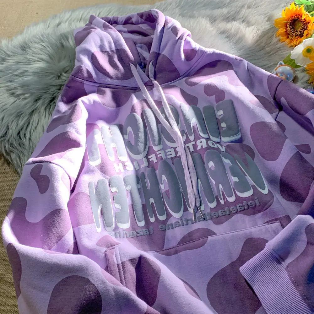 

Korean Cow Print Graphic Hoodies Sweatshirts Streetwear Teens Clothes Harajuku Couples 2021 Women Autumn Tops Hip Hop Fashion