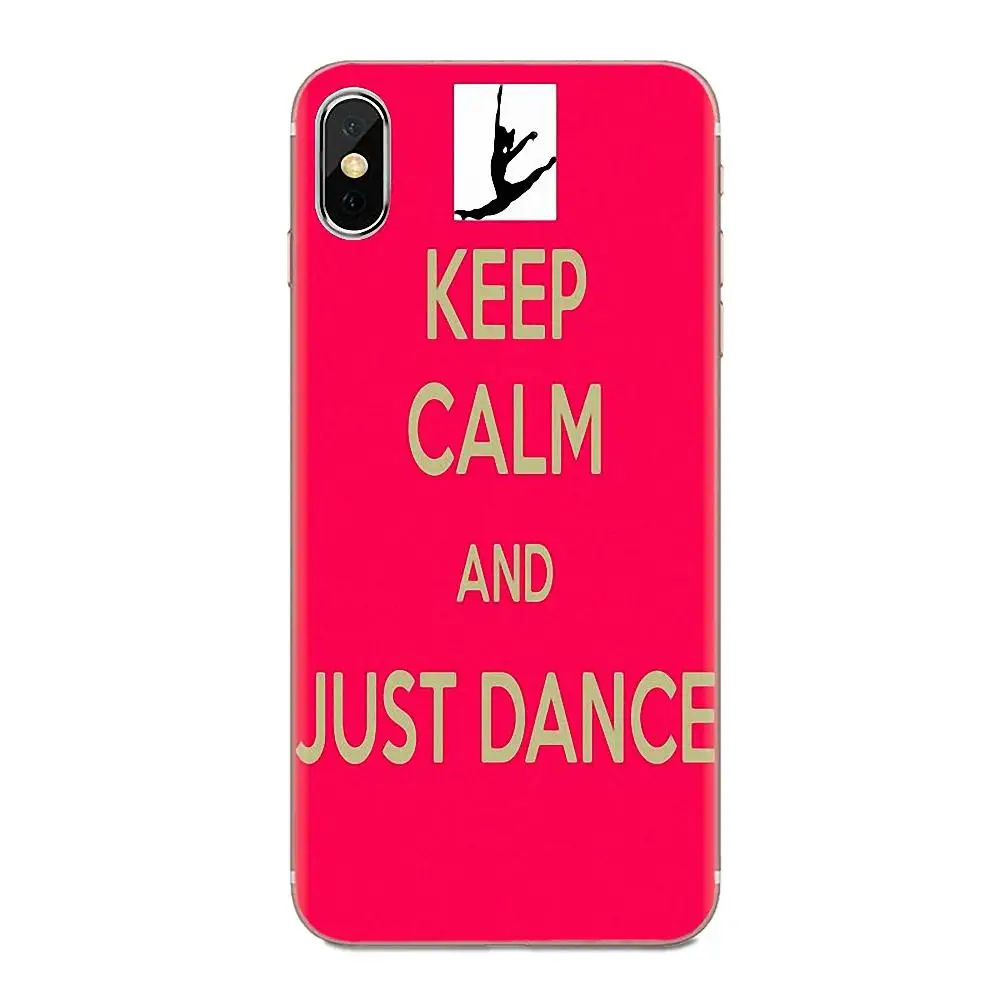 Для LG K50 Q6 Q7 Q8 Q60 X power 2 3 Nexus 5 5X V10 V20 V30 V40 Q Stylus TPU чехол для телефона Keep Calm And Just Dance