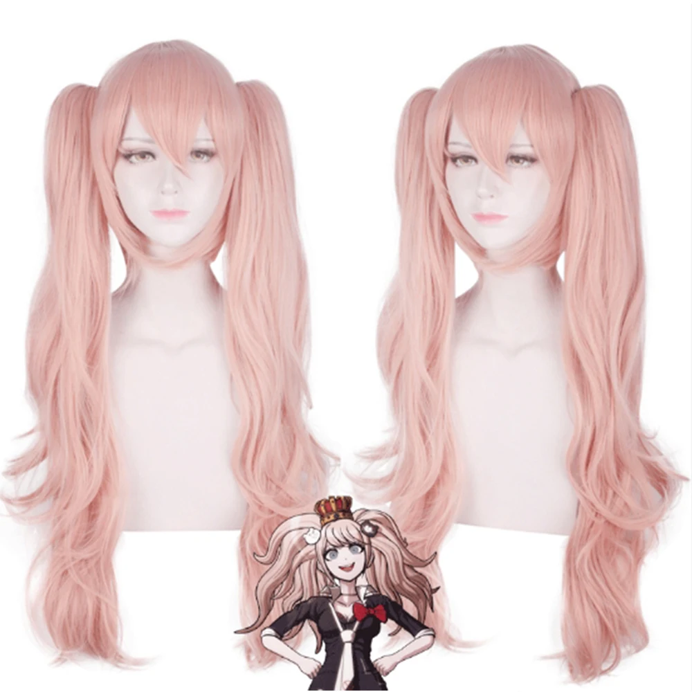 Аниме Косплей Dangan Ronpa джунко эношима Костюм Эносима тиснение иносио кимучи