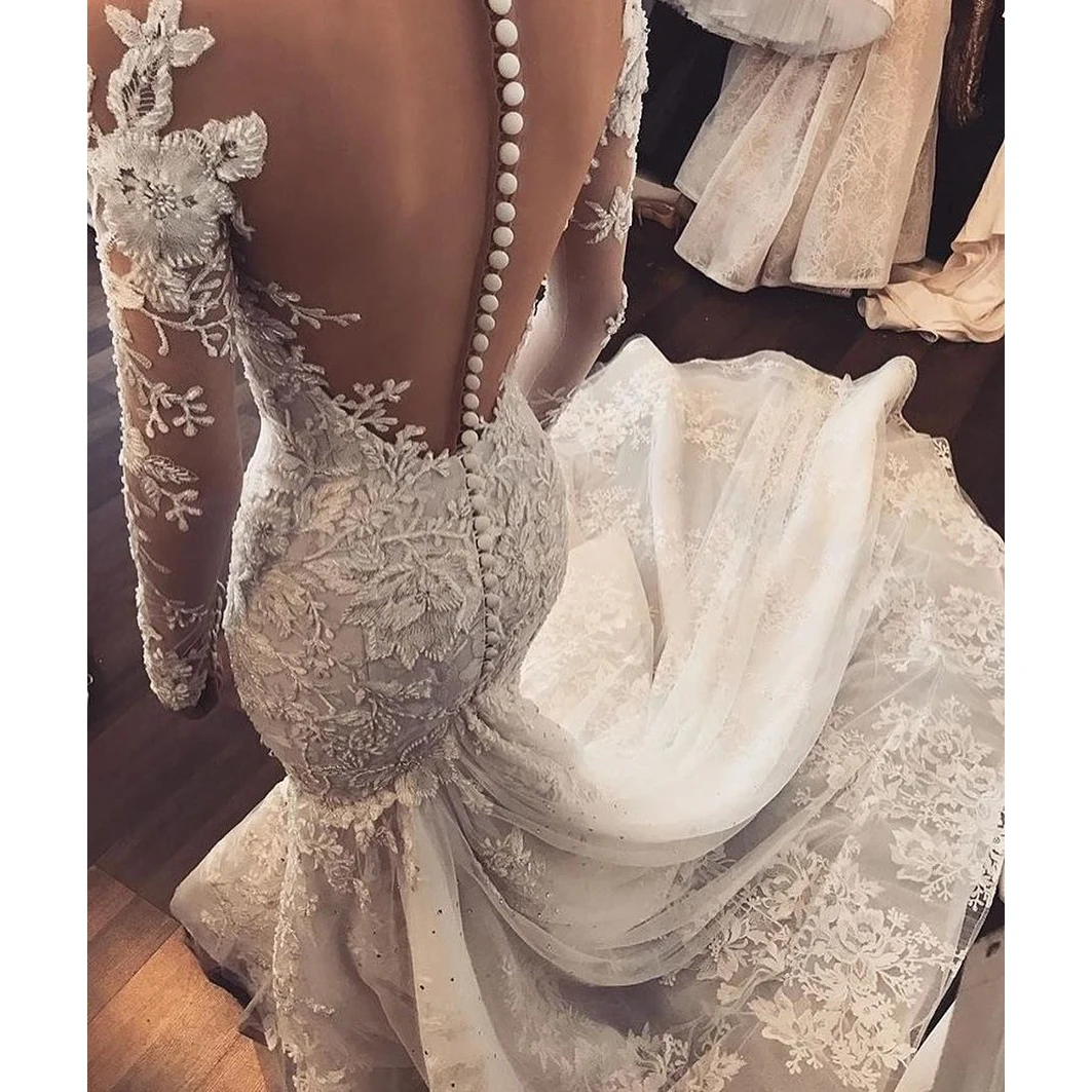 Великолепное длинное торжественное платье с цветочным рисунком Vestido De Noiva Abendkleider