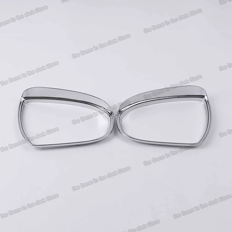 

Lsrtw2017 Abs Car Rearview Frame Rain Shield Trims for Hyundai Tucson 2019 2020 Accessories Chrome Decorations