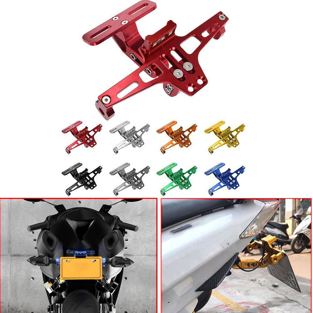 

Motorcycle accessories Rear License Registration Plate Tail Frame rear guard Fits for ZUSUKI GSXS150 GSXR150 GSX-S GSX-R 125 150