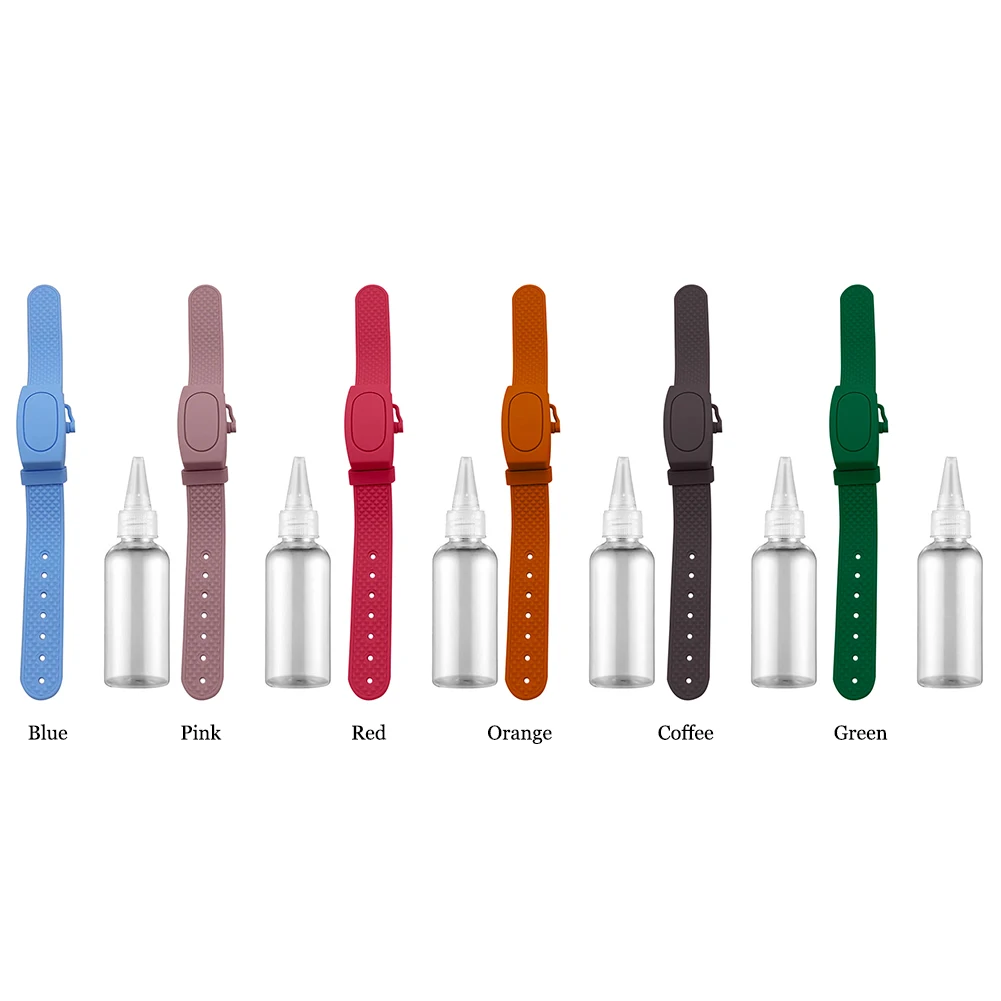 12 мл силиконовые браслеты для жидкого мыла женщин портативный стерилизационный