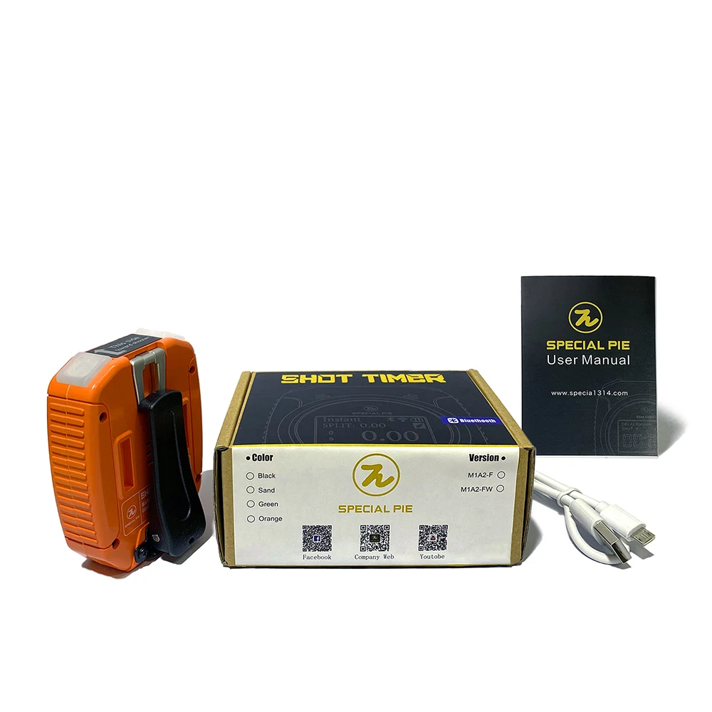 m1a2 f for tactical firearm shooting training timer competition or shot timer connected to mobile phone app led display screen free global shipping