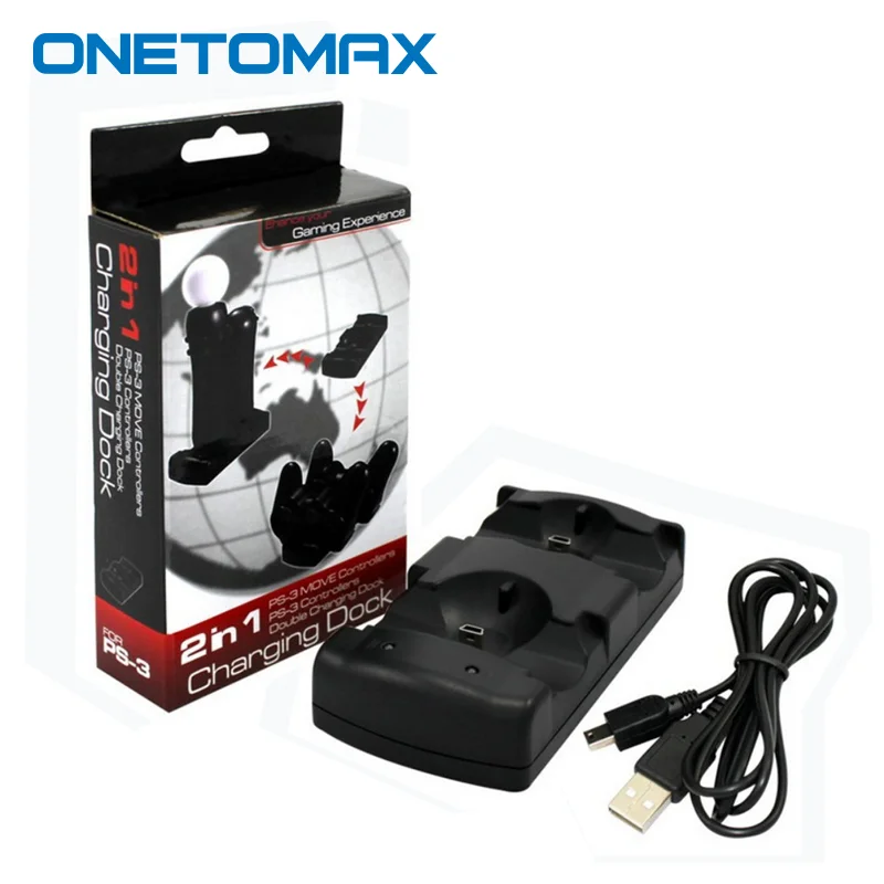 Для контроллера движения двойное зарядное устройство USB кабель зарядная док