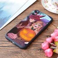 For iPhone Charlastor Halloween Print Soft Matt Apple iPhone Case