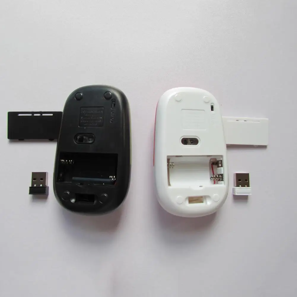 

2.4GHz Wireless Mouse Optical Ultra-thin Cursor Mouse Mice for Laptop PC with Receiver