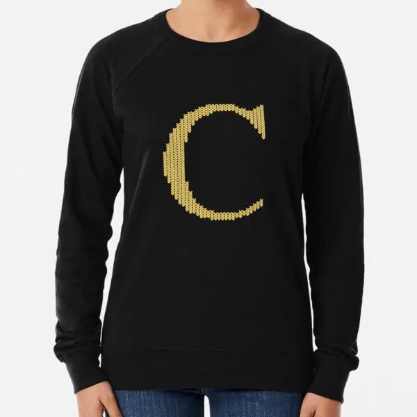 

Свитер Weasley с буквенным принтом C, черный Легкий свитшот, модные пуловеры, толстовки с длинным рукавом и круглым вырезом для женщин и мужчин, ...