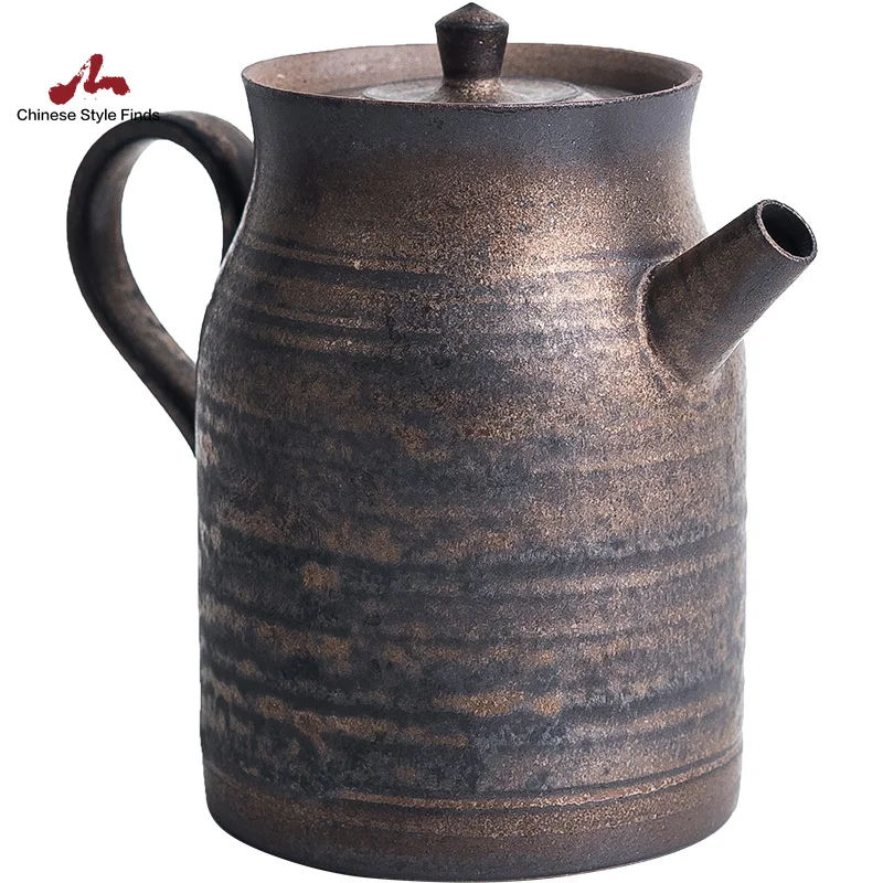 Чайный набор семейный чайник винтажный китайский посуда для напитков 175