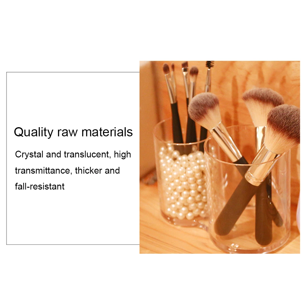 Прозрачный акриловый Органайзер двойной/тройной органайзер для хранения ватных