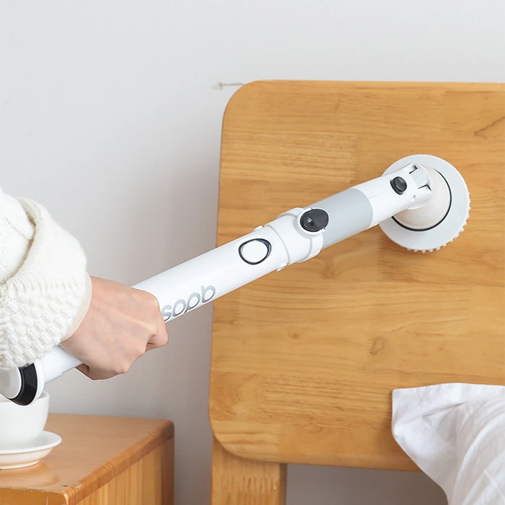 

Electric Cleaning Turbo Scrub Brush Waterproof Cleaner Charging Rotating Scrubber Cleaning Brush Bathroom Cleaning Tools Set