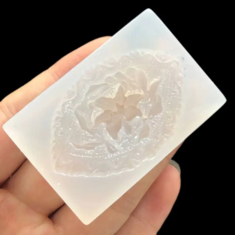 

5Pcs Flower Silicone Jewelry Resin Mold Kit Flower Floral Mold Art Crafts Tools