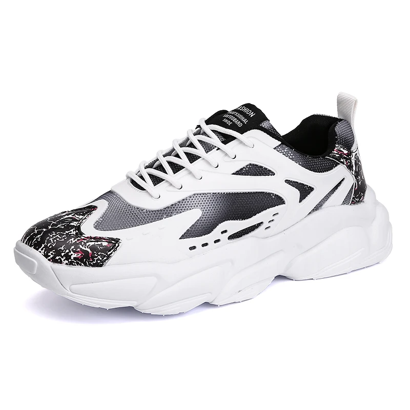 

Set foot in the autumn new cotton candy non-slip shock absorption MD bottom low-top sneakers mesh running shoes
