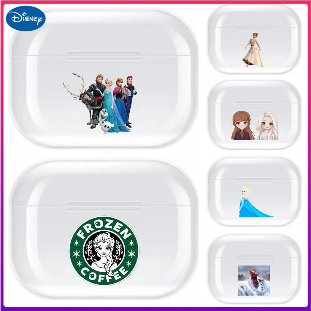 

Disney Frozen Transparent TPU Case For Airpods Pro 3 Case Silicone Headphone Accessories Air Pods 3 Apple Protective 1 2