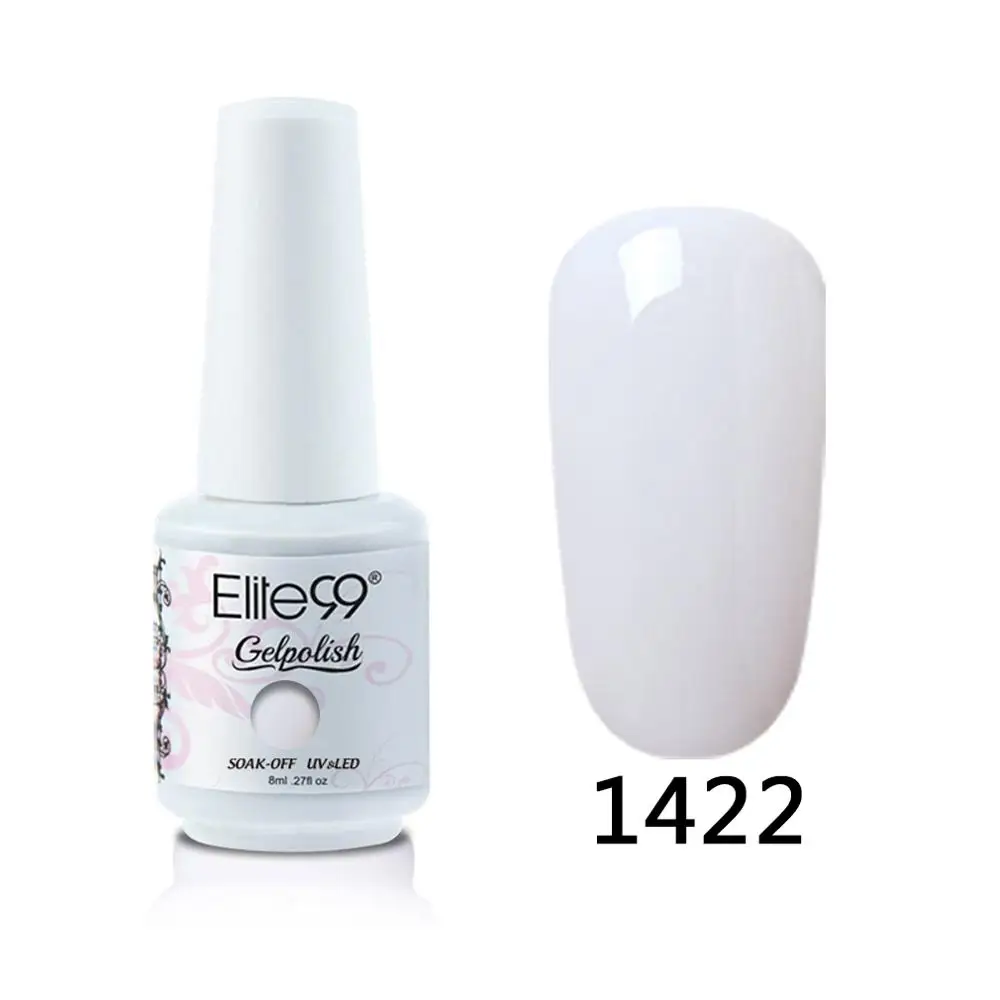 1422 Elite99 8 мл Гель-лак для ногтей Vernis Полупостоянный лак для ногтей УФ-гель лак для ногтей эмаль для маникюра Лак для ногтей - Цвет: 1422