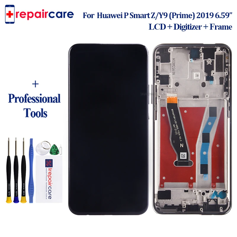 ЖК дисплей 6 59 дюйма 1080x2340 для Huawei P Smart Z сенсорный экран с дигитайзером в сборе