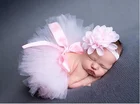 От 0 до 24 месяцев, для новорожденных, одежда для малышей, одежда для маленьких девочек юбка-пачка юбка повязка на голову с цветочным рисунком опора, комплект одежды из 2 предметов