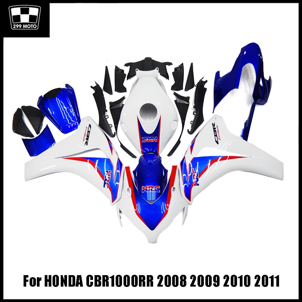 

Комплект обтекателя из АБС-пластика для мотоцикла Honda CBR1000RR 2008-2011 2010, Cbr1000rr 08 09 10 11