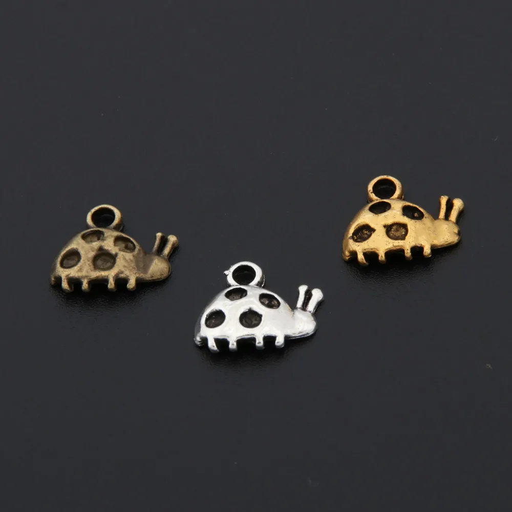 30 шт. серебряный цвет/бронза/золото прекрасные жуки Подвески насекомые кулон