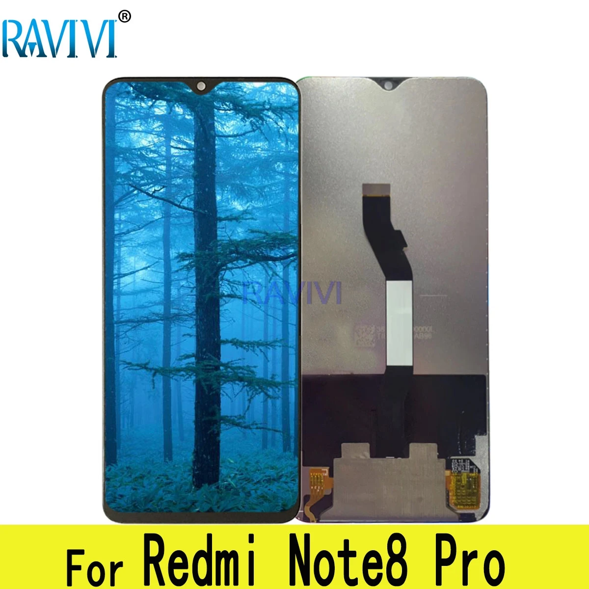 

6.53" Note8Pro LCD For Xiaomi Redmi Note 8 Pro LCD Display Touch Screen Tested Digitizer Assembly For Redmi Note 8 Pro