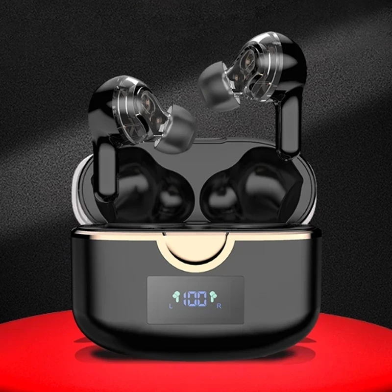 Беспроводные наушники вкладыши Bluetooth Hi Fi с шумоподавлением водонепроницаемые