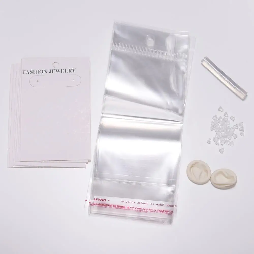 Розовые сказочные стильные серьги DIY Ювелирная посылка в форме листа милые