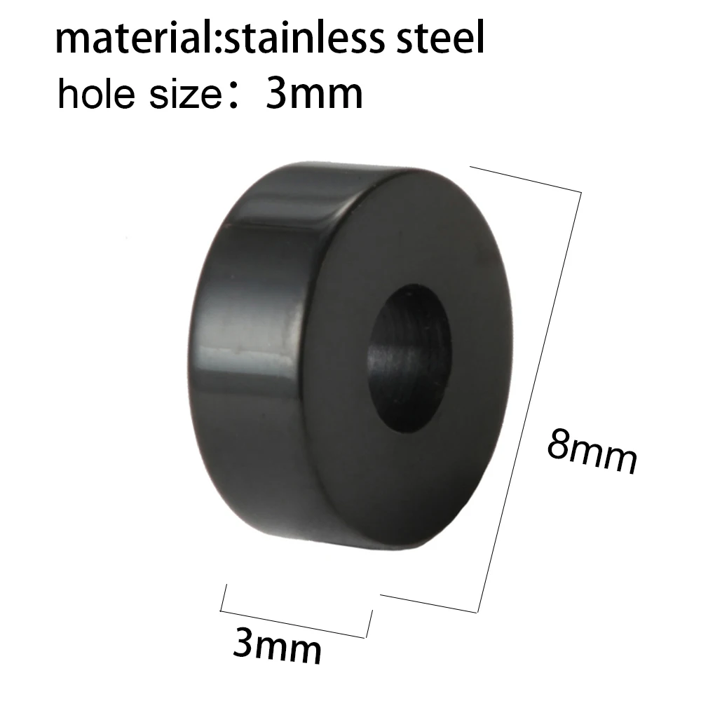 Золотые бусины для изготовления ювелирных изделий 8 мм из нержавеющей стали