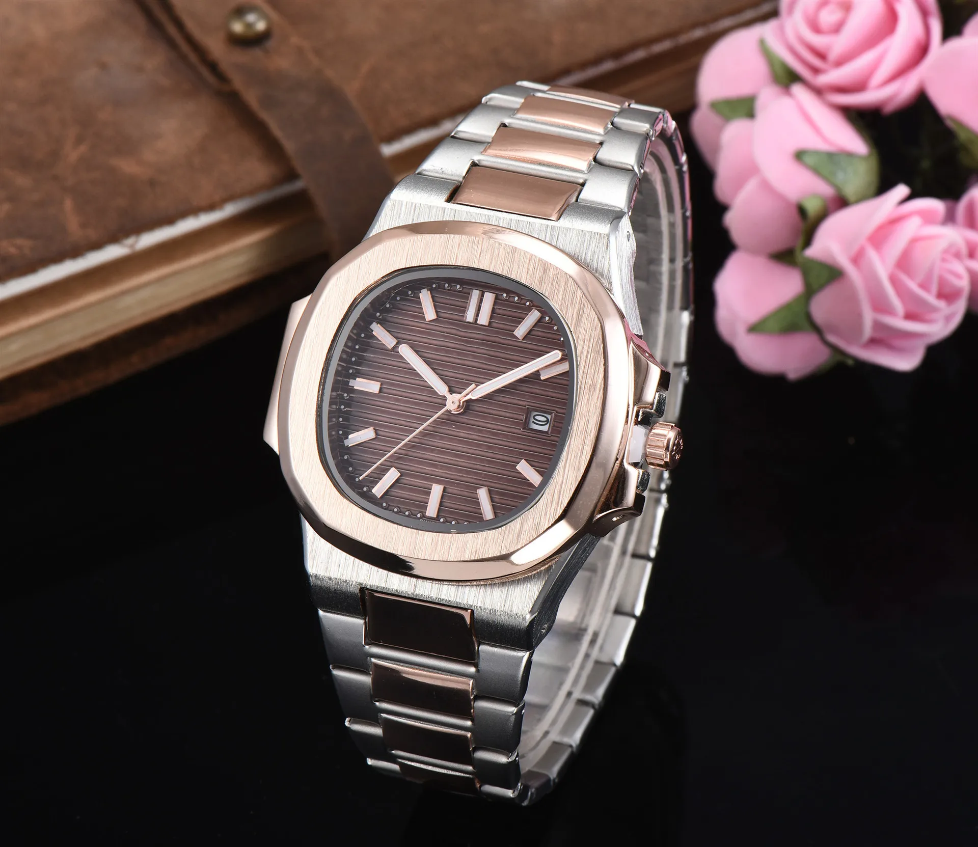 

New fashion men's high grade business watch waterproof watch AAA + high quality watch