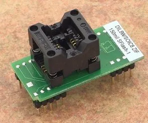 Специальное тестовое гнездо для АНО DIL8W/SOIC8 ZIF 150mil SFLASH-1 70-1268