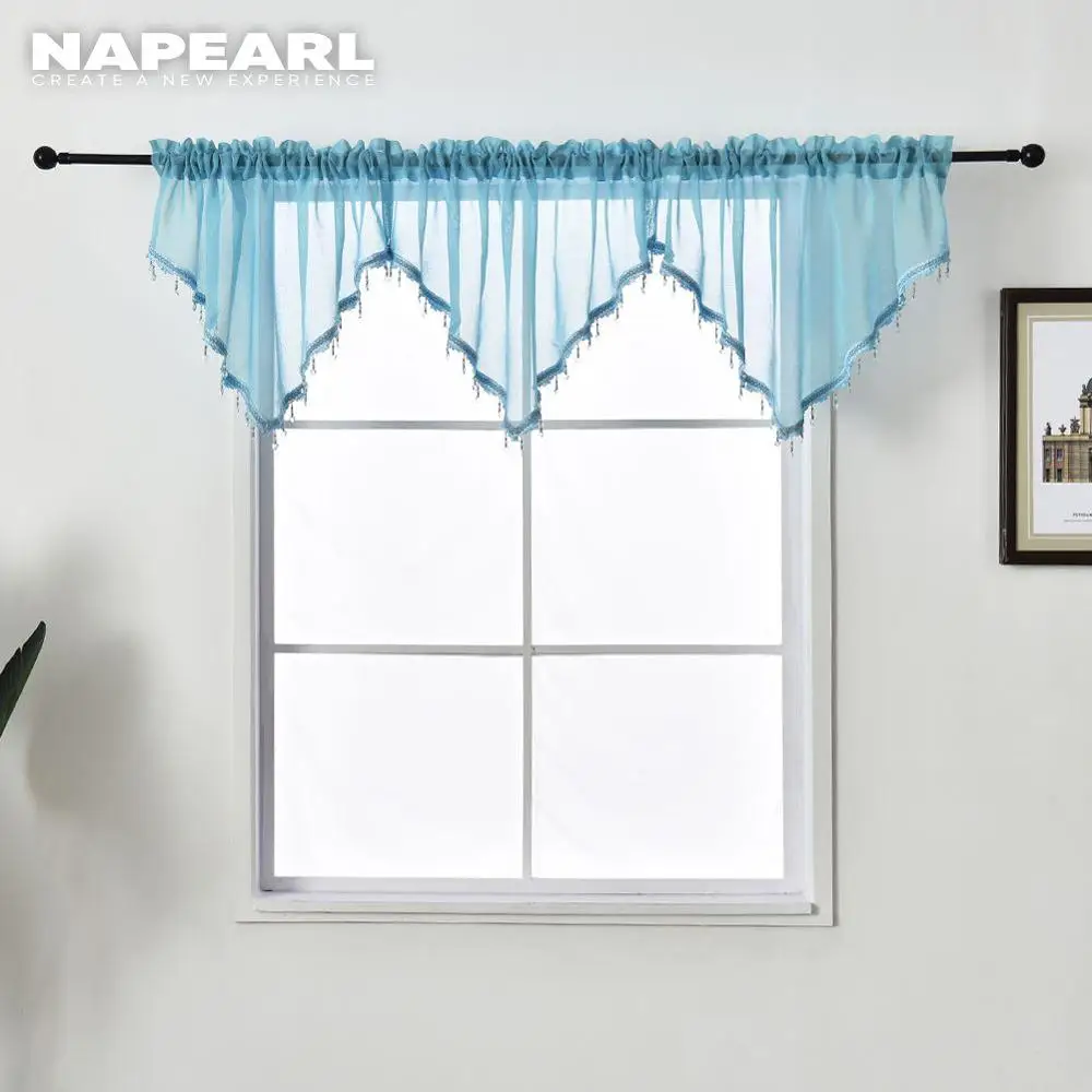 1 шт. современные тюлевые занавески с флагом NAPEARL вечерние для кухни домашнего
