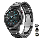 Ремешок керамический для Samsung Galaxy watch 3 45 мм Gear S3 Frontier 46 мм, браслет для наручных часов Huawei watch GT 2e Pro, 22 мм