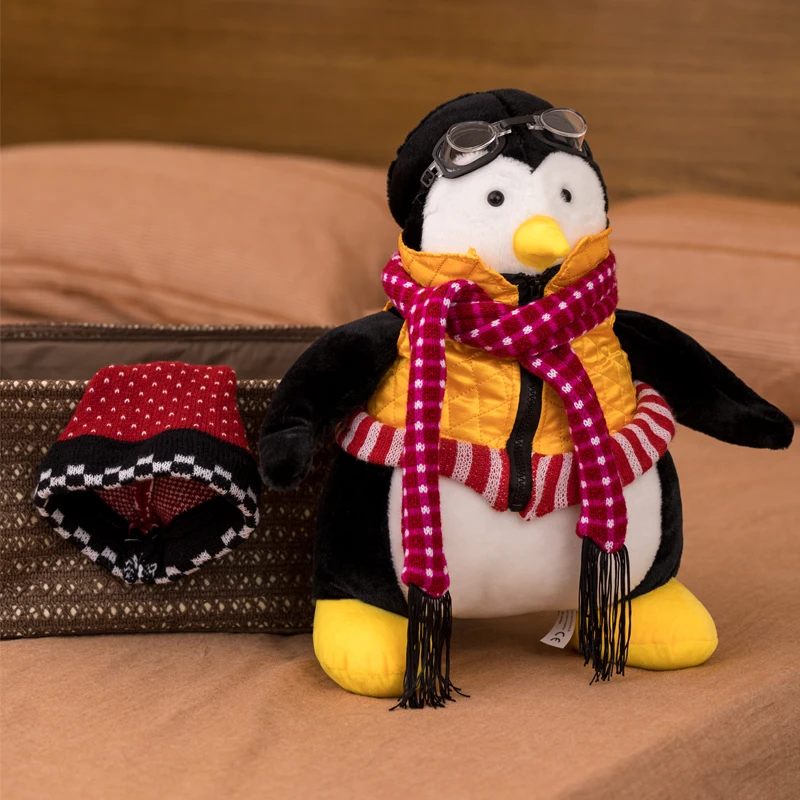27/45 см друзей Hugsy пингвин плюшевые игрушки вокруг друзья куклы милые Рейчел