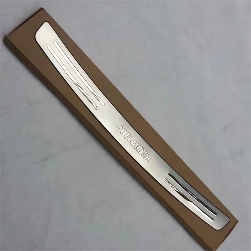 Высококачественная защита на задний бампер из нержавеющей стали для Mitsubishi Outlander