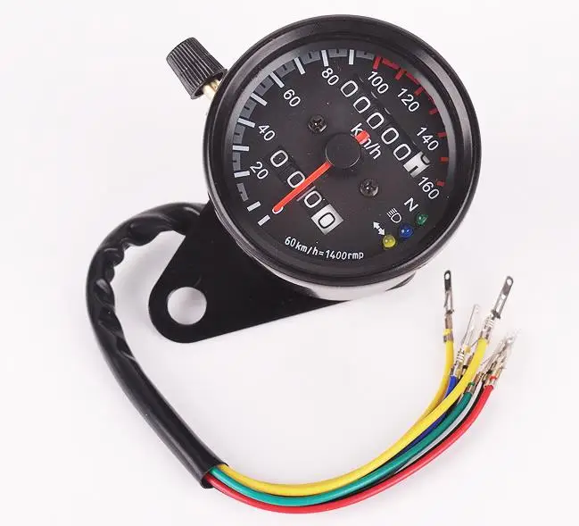 Универсальный одометр для мотоцикла 12 В двойной измеритель скорости