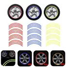 Светоотражающая Предупреждение та для обода колеса мотоцикла, 16 шт.компл., 18 дюймов