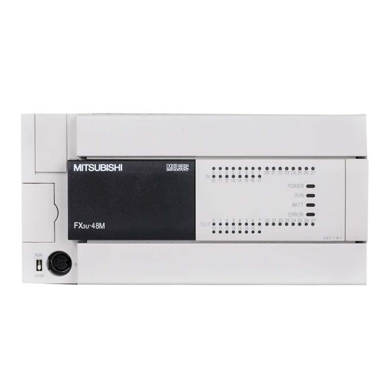 Hongjun Free shipping original new Mitsubishi plc controller FX3U-48MR/ES-A FX3U-48MT/ES-A AC 100V 220V 24 I/O point PLC | Обустройство