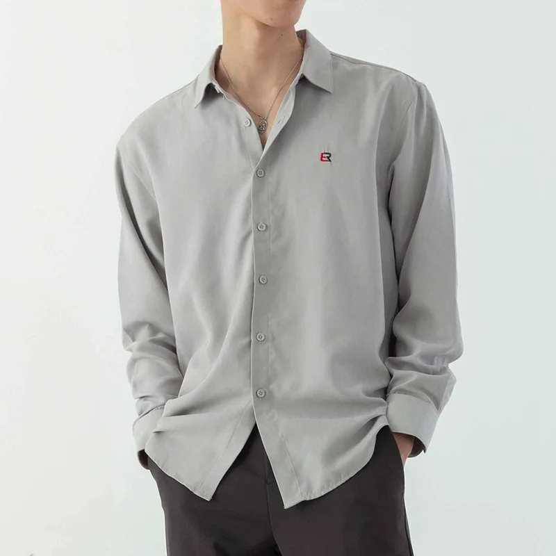 

Spring Men's 2021 New Shirt Men's Long Sleeve Casual Shirt Men's Personality Shirt Men men clothing shirts