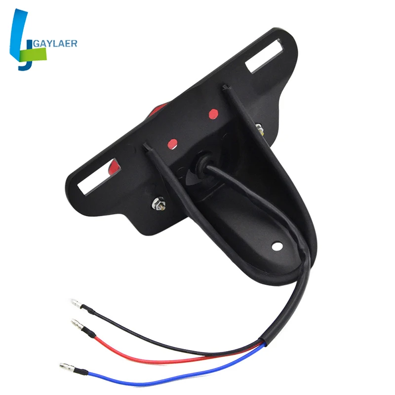 Светильник s-образный кронштейн для номерного знака мотоцикла |