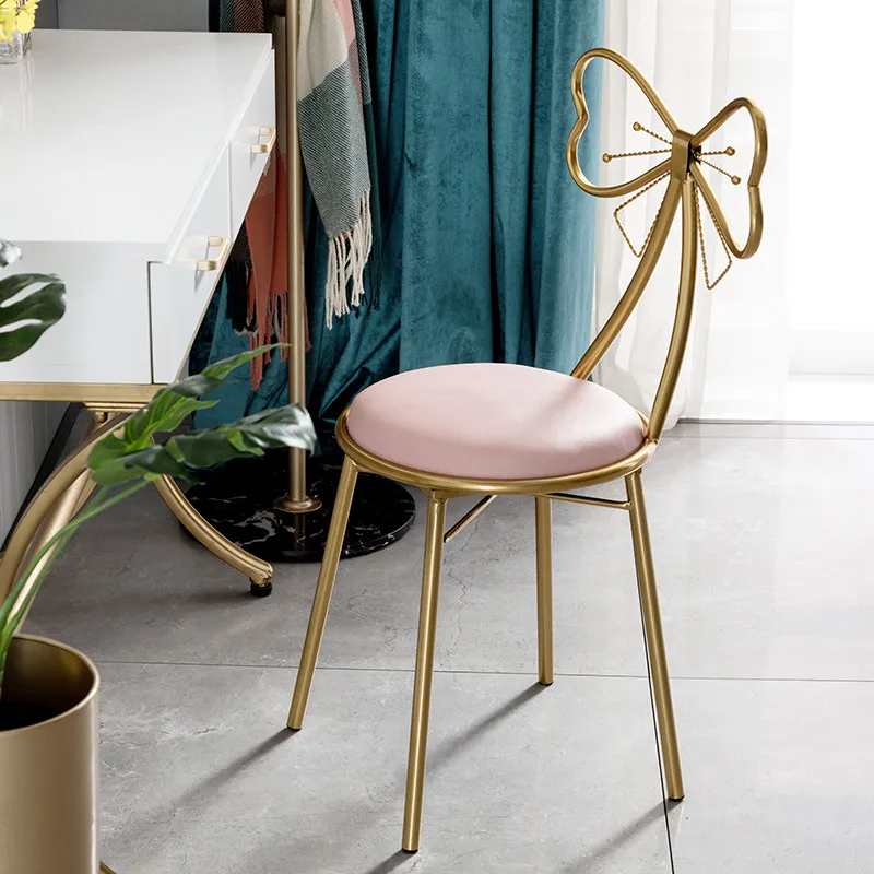 Стул для макияжа обеденный стул туалетный столик табурет современная простая