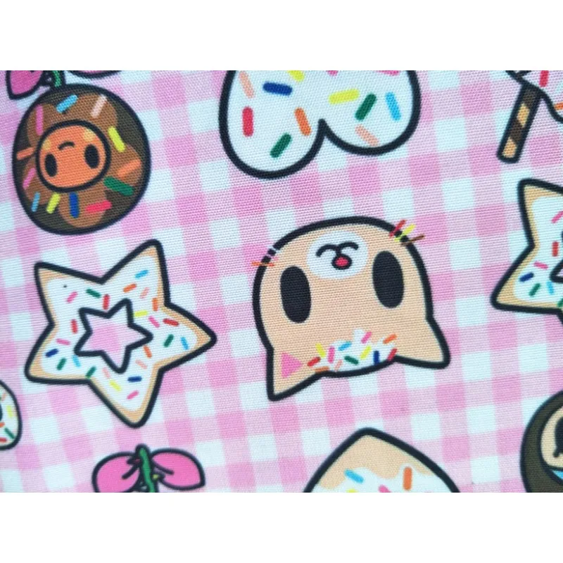 Наволочка для подушки из хлопка с изображением кота Токи-доки 50 х148 см - купить по