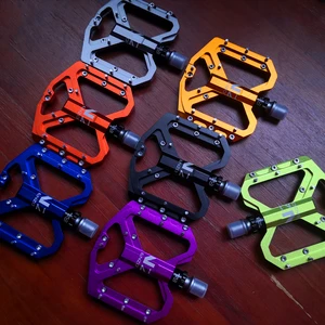 2020 новые Нескользящие педали для горных велосипедов, Плоские Педали из сплава, 916 дюйма, 3 подшипника для шоссейных велосипедов MTB Fixie