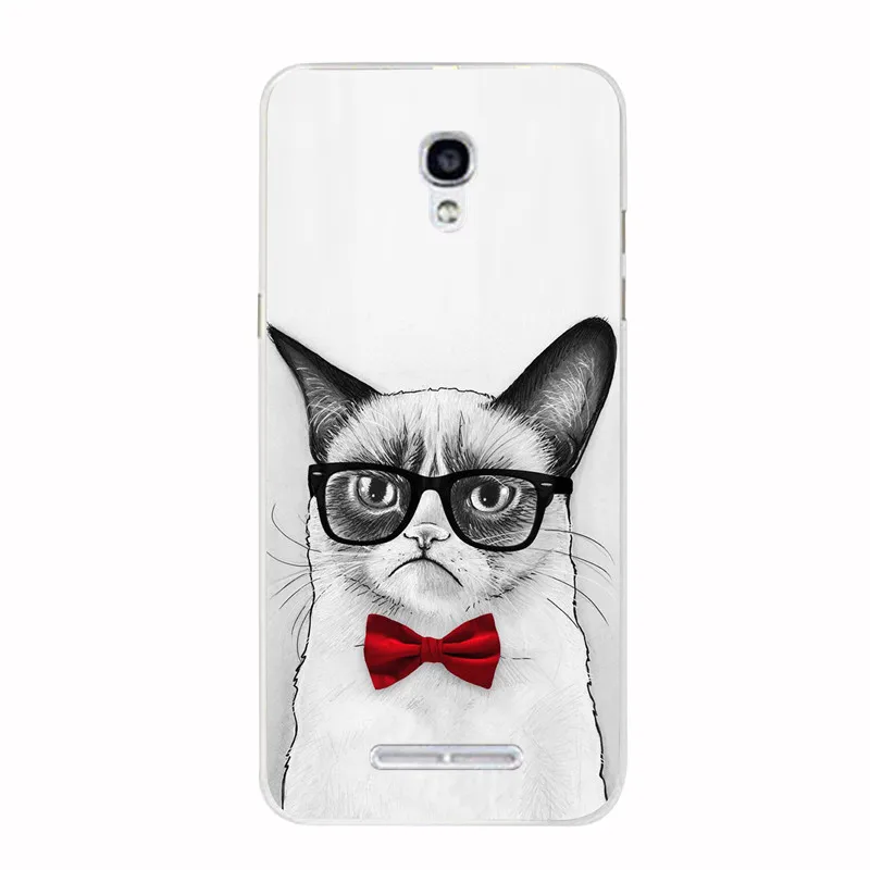 Силиконовый чехол с рисунком для Alcatel OneTouch Pop 2 M5 5042 4 5 дюйма мягкий из ТПУ